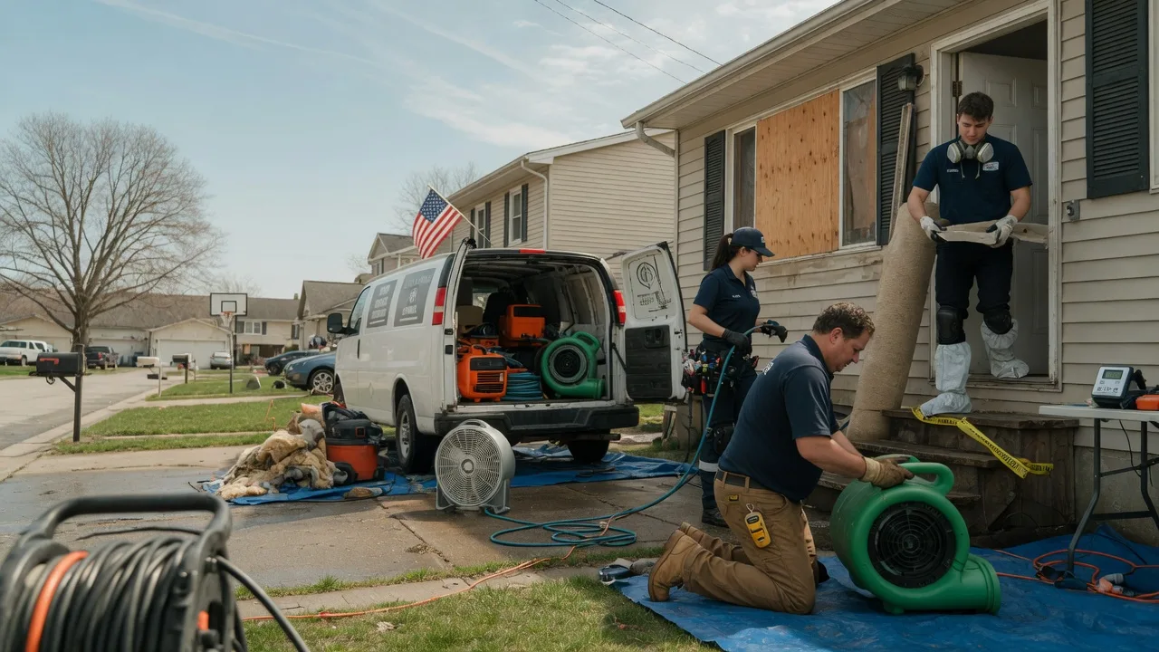 Water Damage Restoration in Hopedale, OH near me